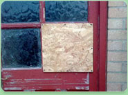 boarded up Basingstoke